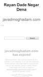 Mobile Screenshot of javadmoghadam.com